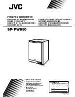 Preview for 1 page of JVC SP-PW880 Instructions Manual