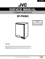 JVC SP-PW880 Service Manual preview