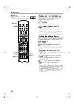 Preview for 24 page of JVC SP-PWA55 Instructions Manual