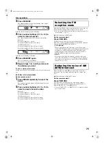 Preview for 31 page of JVC SP-PWA55 Instructions Manual