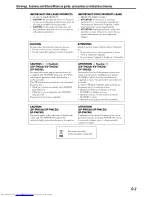 Preview for 3 page of JVC SP-PWC40 Instructions Manual