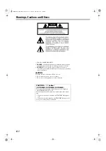 Preview for 2 page of JVC sp-pwm45 Instructions Manual