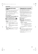 Preview for 25 page of JVC sp-pwm45 Instructions Manual