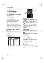 Preview for 40 page of JVC sp-pwm45 Instructions Manual