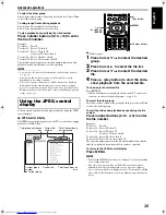 Preview for 39 page of JVC SP-PWM65 Instructions Manual