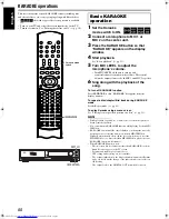 Preview for 58 page of JVC SP-PWM65 Instructions Manual