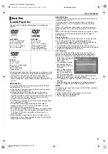 Предварительный просмотр 5 страницы JVC SP-PWR1 Instructions Manual