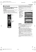 Предварительный просмотр 21 страницы JVC SP-PWR1 Instructions Manual