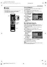 Предварительный просмотр 23 страницы JVC SP-PWR1 Instructions Manual