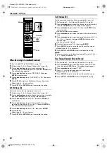 Предварительный просмотр 84 страницы JVC SP-PWR1 Instructions Manual