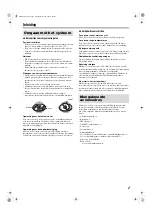 Preview for 5 page of JVC SP-PWS5 (Dutch) Instructions Manual