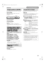 Preview for 21 page of JVC SP-PWS5 (Dutch) Instructions Manual