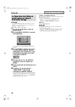 Preview for 22 page of JVC SP-PWS5 (Dutch) Instructions Manual