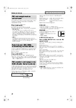 Preview for 44 page of JVC SP-PWS5 (Dutch) Instructions Manual