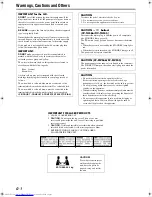 Preview for 2 page of JVC SP-PWS55 Instructions Manual