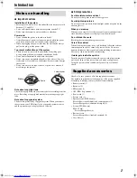 Preview for 5 page of JVC SP-PWS55 Instructions Manual