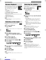 Preview for 32 page of JVC SP-PWS55 Instructions Manual