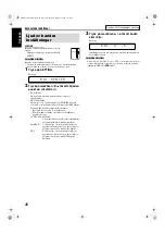 Предварительный просмотр 38 страницы JVC SP-PWS7 Instructions Manual