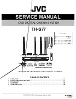 JVC SP-PWS77 Service Manual preview