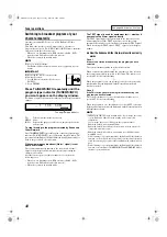 Предварительный просмотр 46 страницы JVC SP-PWS8 Instructions Manual