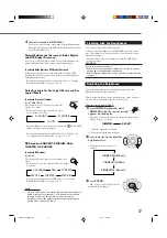 Preview for 21 page of JVC SP-THA35 Instructions Manual