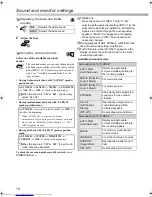 Preview for 16 page of JVC SP-THD5C Instructions Manual