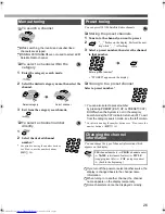 Preview for 29 page of JVC SP-THD5C Instructions Manual