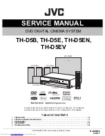 JVC SP-THD5C Service Manual preview