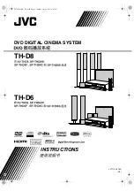 JVC SP-THD6C Instructions Manual preview