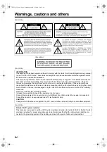 Preview for 2 page of JVC SP-THF3F Instructions Manual