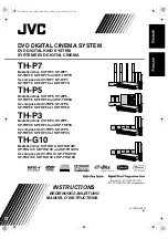 JVC SP-THG10C (German) Instructions Manual preview