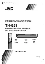 Preview for 1 page of JVC SP-THG50W Instructions Manual