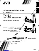 Предварительный просмотр 1 страницы JVC SP-THS3F Instructions Manual