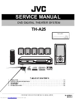 JVC SP-WA25 Service Manual preview