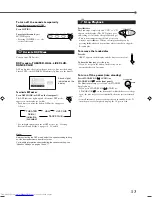 Предварительный просмотр 17 страницы JVC SP-WA30 Instructions Manual