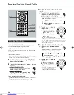 Предварительный просмотр 24 страницы JVC SP-WA30 Instructions Manual