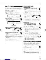 Предварительный просмотр 49 страницы JVC SP-WA30 Instructions Manual