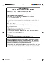 Preview for 2 page of JVC SP-XE11 Series Instructions Manual