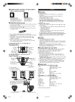 Предварительный просмотр 8 страницы JVC SP-XE5 Instructions Manual