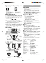 Предварительный просмотр 10 страницы JVC SP-XE5 Instructions Manual