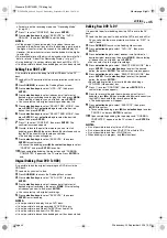 Preview for 45 page of JVC SR-DVM600E Instructions Manual