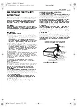 Предварительный просмотр 3 страницы JVC SR- DVM600U Instructions Manual