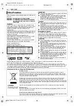 Предварительный просмотр 2 страницы JVC SR-DVM700E Instructions Manual