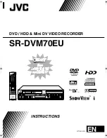 JVC SR-DVM70AG Instructions Manual preview