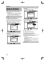 Preview for 22 page of JVC SR-HD2500EU Instructions Manual