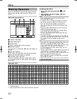 Preview for 62 page of JVC SR-HD2500US Instructions Manual