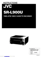 Preview for 1 page of JVC SR-L900U Instructions Manual