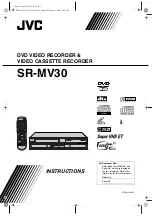 JVC SR-MV30 Instructions Manual preview