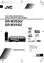 JVC SR-MV45U Instructions Manual предпросмотр