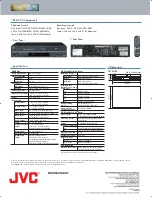 Предварительный просмотр 4 страницы JVC SR-MV55 Brochure & Specs